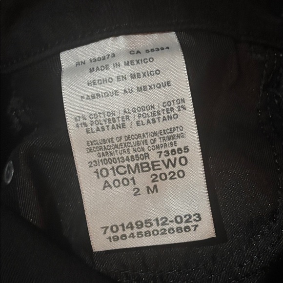 Lee Classic Black Jeans bootcut denim western style high rise cowgirl flare leg - Picture 10 of 10